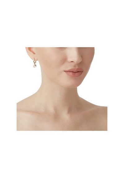 Gülaylar - Altın 14 Ayar Sallantılı Küpe N11.12312