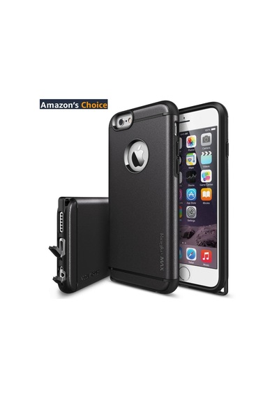Ringke Max Apple Uyumlu iPhone 6s Plus/ 6 Plus İle Kılıf Black