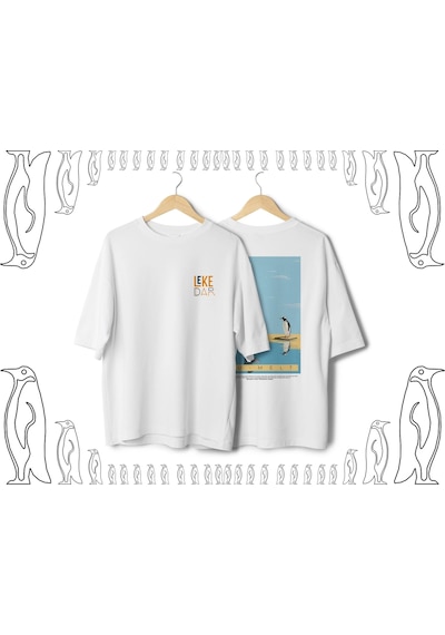Hu-melt Serisi No:1 T-shirt - Beyaz