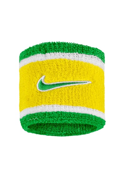 Swoosh 2pk Unisex Sarı Antrenman Bileklik N.101.6039.730.os