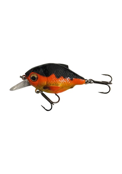Savage Gear 3d Crucian Crank Sr Black Orange 3.4 Cm 3.4g Sığ Dalan Maket Balık 0.4-0.7m Yüzme Derinliği