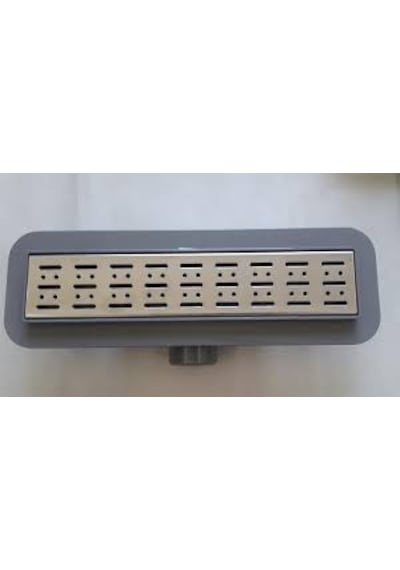 Duş Kanalı Banyo Süzgeci Paslanmaz Süzgeçli Q50 Çıkışlı 20 Cm Diğer