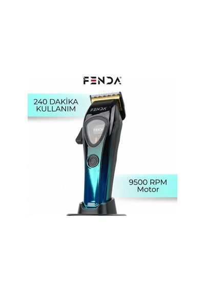 Fenda Profesyonel Saç Kesme Makinesi Yeşil Fndsacks0007