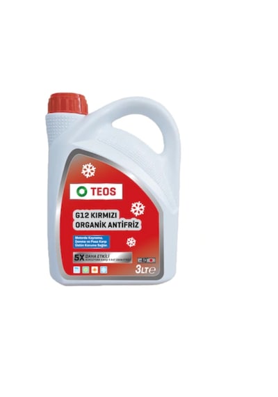 Kırmızı Antifriz Teos 3 Litre -40 Derece