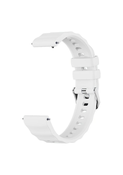 Sneezy Huawei Watch Gt4 41mm İle Uyumlu Softflex Metal Tokalı Spor Silikon Akıllı Saat Kordonu