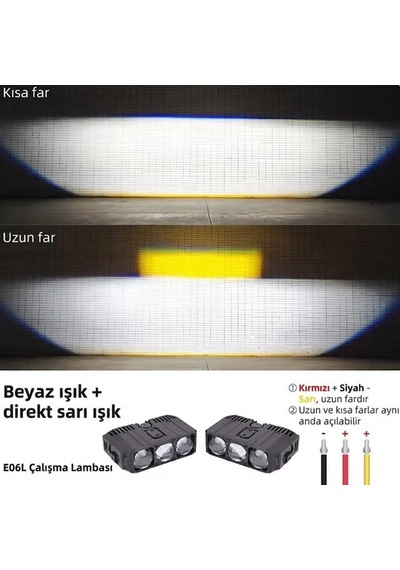 Pm-37848 12v Off-road Ve Motosi Klet Led Aydinlatma