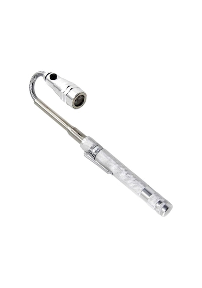 Powermaster Mx-2808 Mıknatıslı 360 Derece Döner Başlıklı 3 Ledli Beyaz Işık El Feneri
