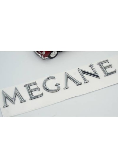 Renault Megane 2 Krom Bagaj Yazısı