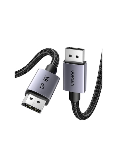Ugreen 8k 60hz Displayport To Displayport 1.4 Örgülü Kablo, 1m, 25903