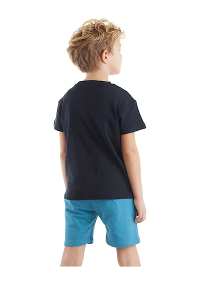 Gezegenler Erkek Çocuk Yazlık T-shirt Şort Takım