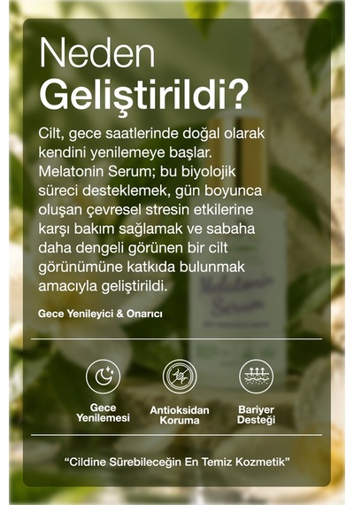 Kiperin Serum Gece Yenileyici & Onarıcı Niasinamid, Hyaluronik Asit, Gül 30 ML