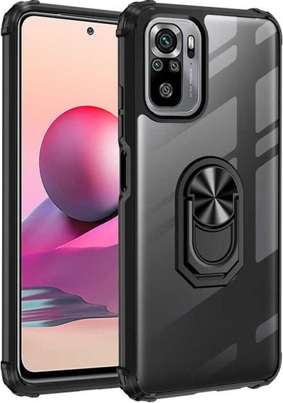 Xiaomi Redmi Note 10S Tam Korumali Yüzüklü Renkli Kenarli Manyeti 523165090