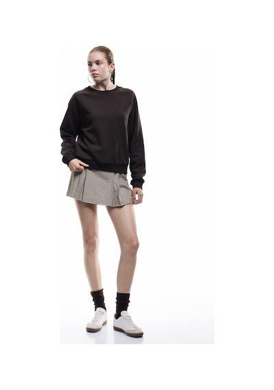 Koton Şardonlu Uzun Kollu Bisiklet Yaka Basic Oversize Sweatshirt Kahverengi 6wal10129ık Kahve Koton Şardonlu Uzun Kollu Bisiklet Yaka Basic Oversize Sweatshirt Kahverengi 6wal10129ık Kahve
