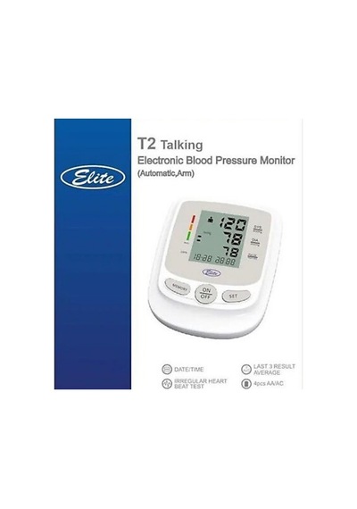 Elite T2 Talking Konuşan Tansiyon Aleti Hafızalı