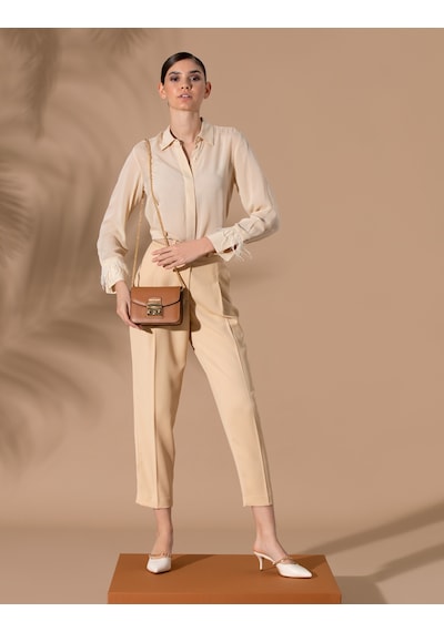 Pierre Cardin Kadın Bej Pantolon 50269307-vr011