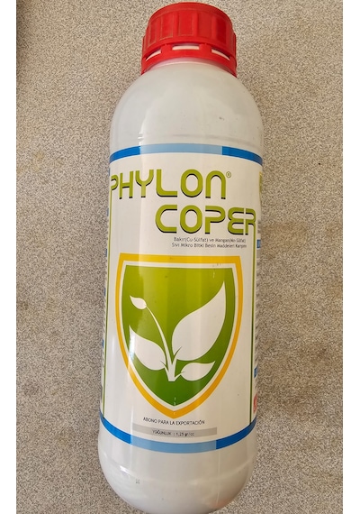 Bitki Koruyucu Cu Sıvı Bakır Gübre Phylon Coper 1 Lt