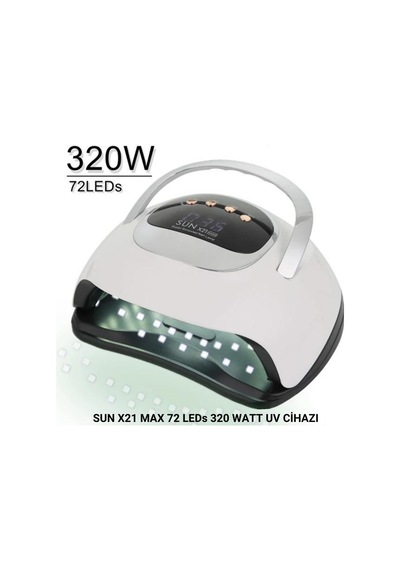 Sun X21 Max Uv Led Kurutucu 320 Watt-72 Led Tırnak Oje Kurutma Cihazı