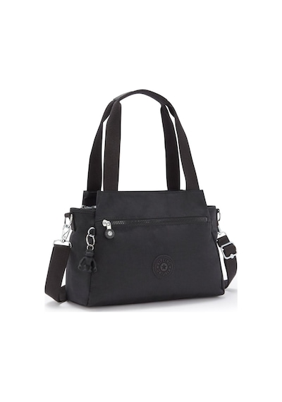 Kipling Kıplıng Elysia Orta Boy Omuz Çantası Siyah Black Noır Siyah