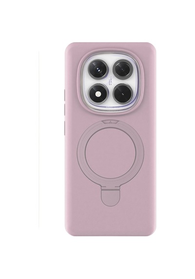 Xiaomi Redmi Note 14 Pro 4g Regal Magsafe Standlı Kapak - Açık Pembe 0.2M-Çok Renkli