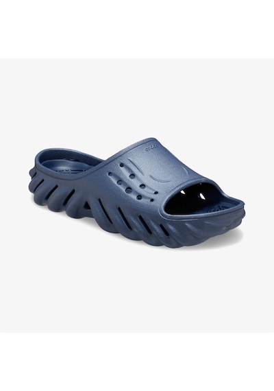 Crocs Echo Slide Unisex Lacivert Terlik Düz 208170 Lacivert