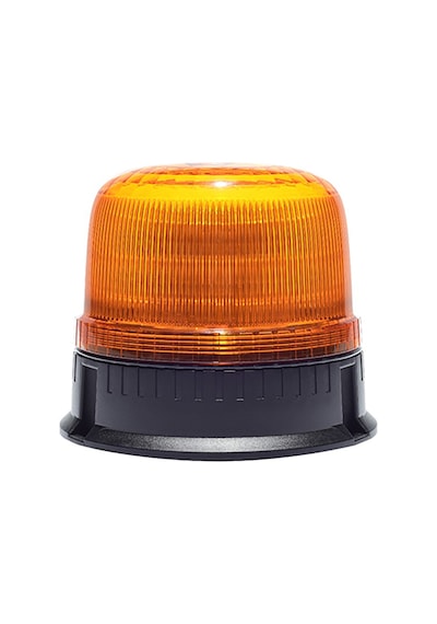 Mesan Amber Tepe Lambası Ece R65 Ece R10 3 Modes Sparkıng Dome Ms 825.12-24v