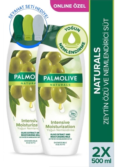 Palmolive Naturals Zeytin Özlü Yoğun Nemlendirici Duş Jeli 2 x 500 ML