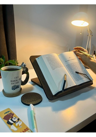 Kosceviz-vigowood Kitap Okuma Standı Ceviz