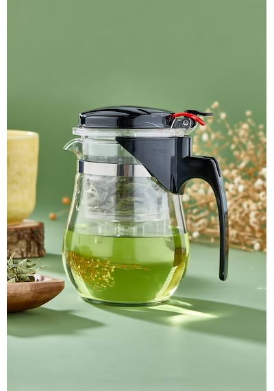 Bitki Çay Demliği French- Press 500 Ml Bitki Çay Demliği