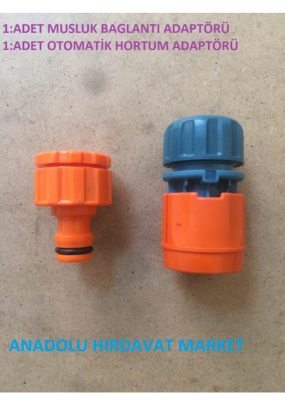 Sayım Otomatik Musluk Baglantısı Ve Adaptörü 2 Li Set
