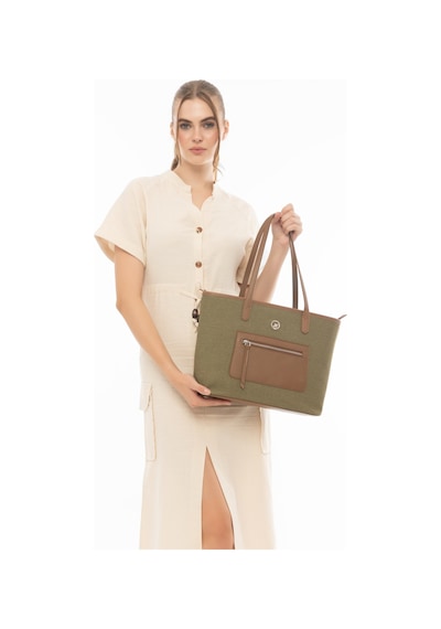 Beverly Hills Polo Club Kadın Omuz Çantası 05bhpc8048 Hakı Haki