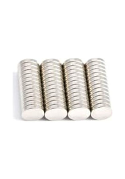Güçlü Yuvarlak Neodyum Mıknatıslar, 10 Adet, 10 Mm X 2 Mm