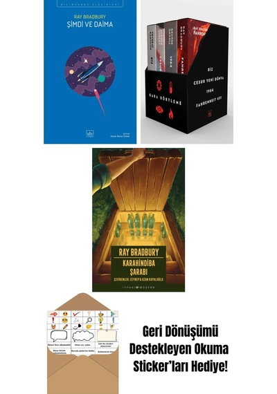 Şimdi Ve Daima + Kara Dörtleme Kutu Set 4 Kitap + Karahindiba Şarabı