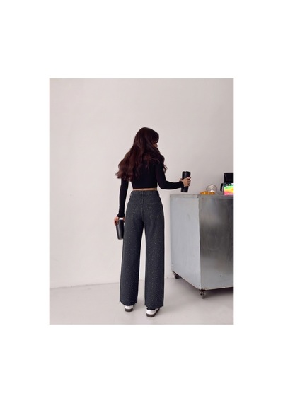 Kene Jeans Kahve Tint Paça Kesik Ön Arka Taşlı Bol Paça Kot/denim Pantolon Kahverengi Kene Jeans Kahve Tint Paça Kesik Ön Arka Taşlı Bol Paça Kot/denim Pantolon Kahverengi