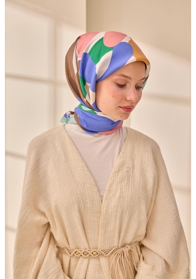 Silk Home Aura Eşarp 140001-10 Mint, Mor, Yeşil, Taba, Pembe, Kahve