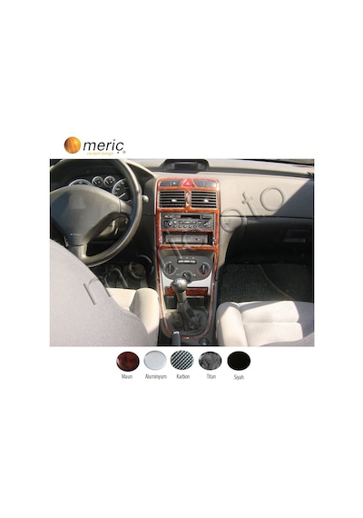 Meriç® Peugeot 307 Ön Torpido Kaplama 12 Parça 2004-2008 (530157001)