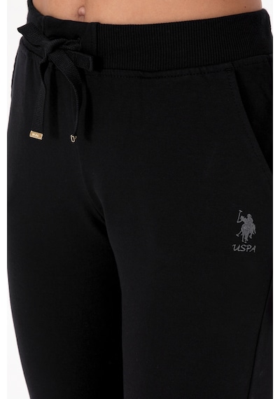 U.S. Polo Assn. Kadın Siyah Jogger Eşofman Altı 50313584-VR046