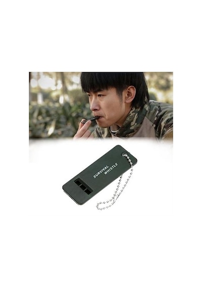 Kamp Outdoor Yaşam Yüksek Sesli Acil Durum Survival Plastik Düdük