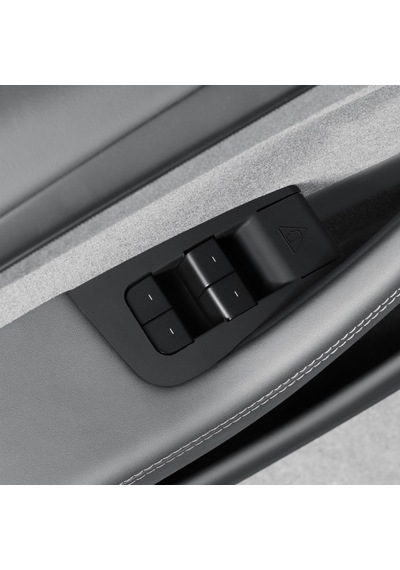 Tesla Juniper Ön Arka Kapılar Cam Açma Modül Çerçevesi Siyah 4 Adet