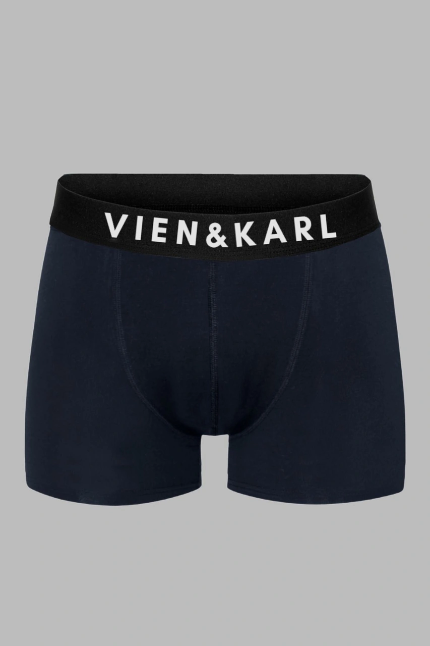 Vien&Karl Erkek Premium Kutuda 3 Boxer Siyah/gri/lacivert 4 Bambu Çorap Se 6'lı Bxcrp-syh-gr-lv