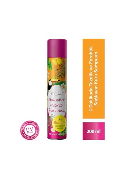 Urban Care Hawaiian Monoi Kuru Şampuan 200 Ml-vegan-uv Korumalı