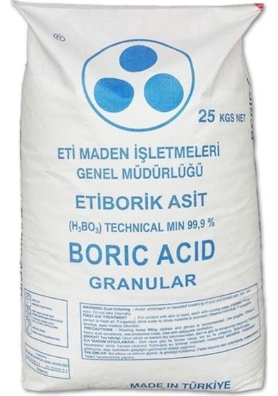 Borik Asit 25 KG