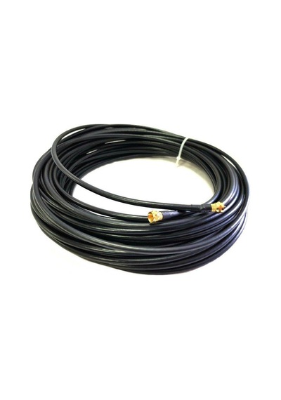 Cablemaster 30Metre Rg6U6 Full Bakır Anten Kablosu Siyah