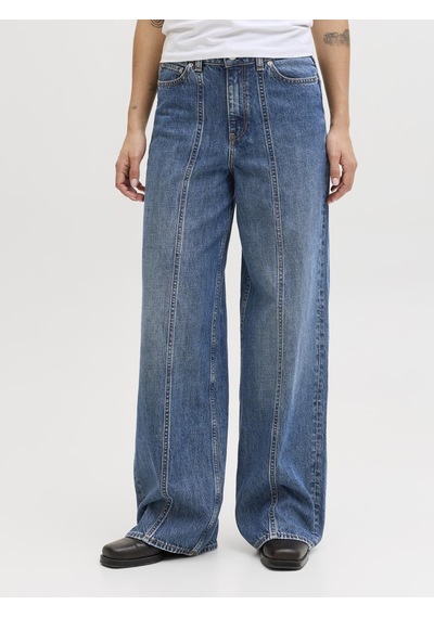 Kadin Yüksek Bel Wide Leg Jean - Tokyo - 12282997 Medium Blue Denim