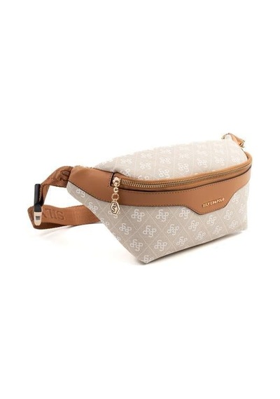 Silver Polo Sp1192 Kadın Bel Çantası Monogram Taş-a.taba