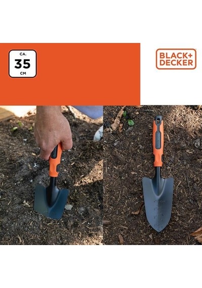 Black&decker Bxgtto7045 Bahçe Küreği Yelpaze Tipi 35,5 Cm