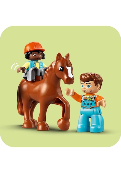 LEGO® DUPLO® 10416 Kasabası Çiftlikte Hayvanların Bakımı 74 Parça