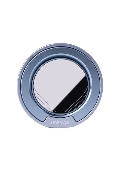 Udemos Freedom Serisi Freeflow 360 Derece Dönebilen Magnetik Ring Stand Telefon Tutucu Mavi