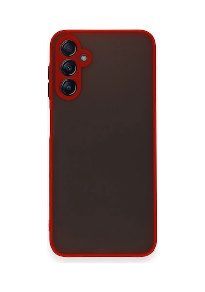 Samsung Galaxy Uyumlu A25 5g Kılıf Montreal Silikon Kapak - Kırmızı - 100 Çok Renkli