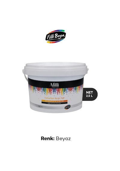Filli Boya Afilli Multisurface Akrilik Mat 2.5 L