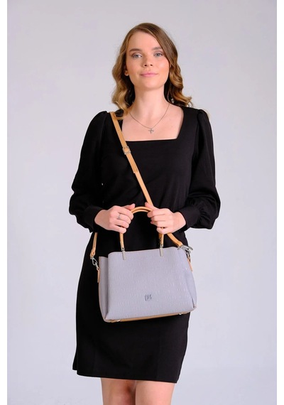 Just Polo Kadın Çantası 440113mh Gri Camel